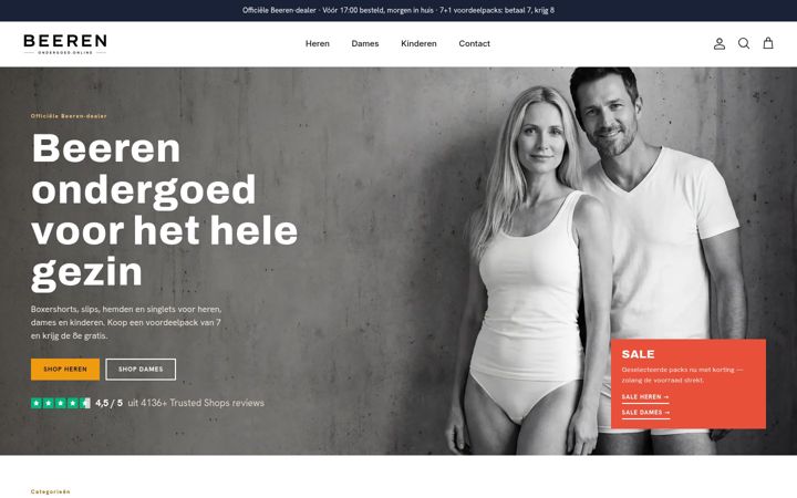 Screenshot of beerenondergoed.online