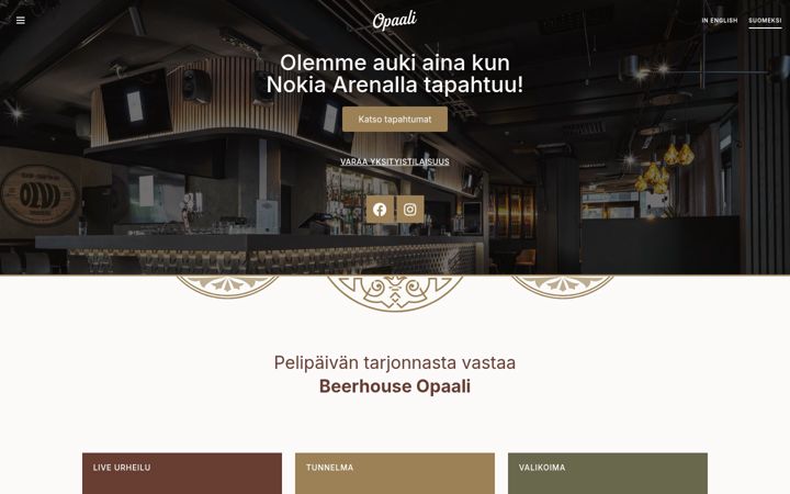 Screenshot of beerhouse.fi