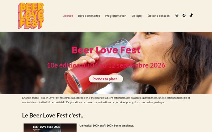Screenshot ta' beerlove.fr