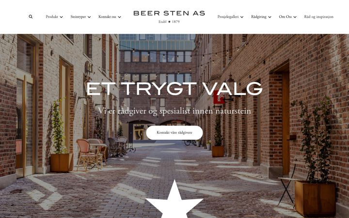 Screenshot of beersten.no