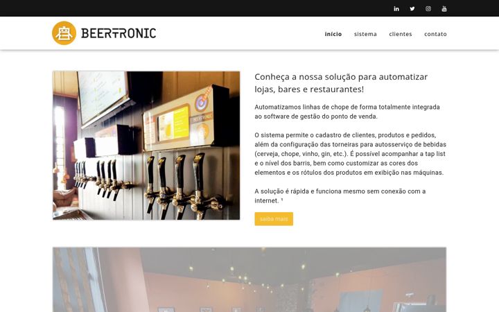 Screenshot of beertronic.com.br