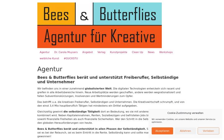 Screenshot of beesandbutterflies.de