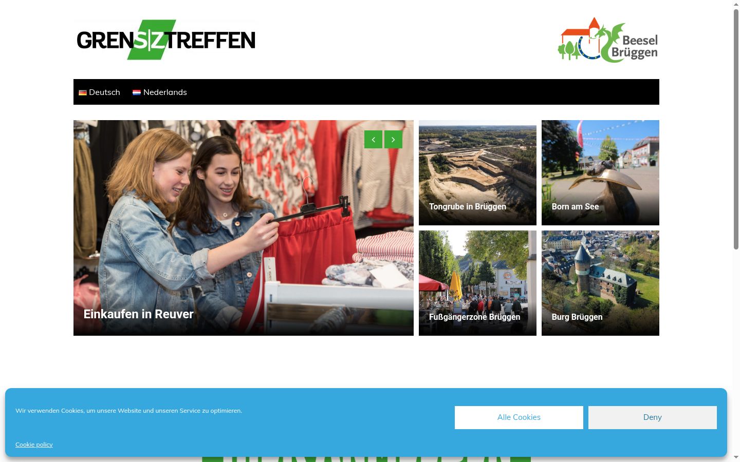Screenshot tal-banner tal-kunsens muri qabel kwalunkwe interazzjoni