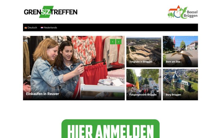 Screenshot of beesel-brueggen.eu