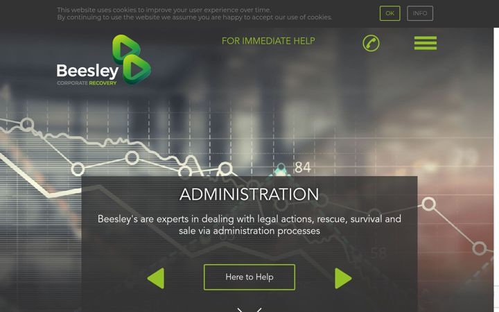 Screenshot of beesley.co.uk