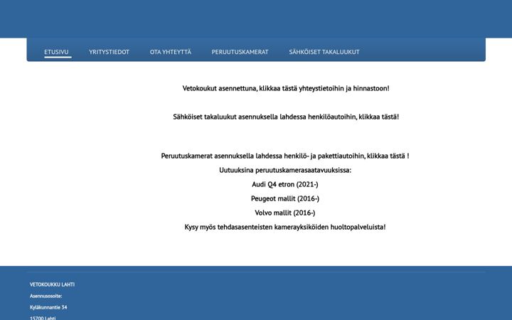 Screenshot of beeteekauppa.com