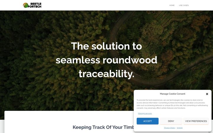 Screenshot of beetlefortech.com