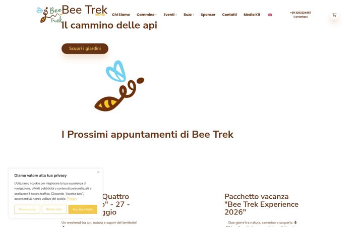 Screenshot of beetrek.it