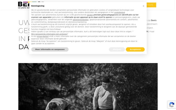 Screenshot of beetsdakwerken.be