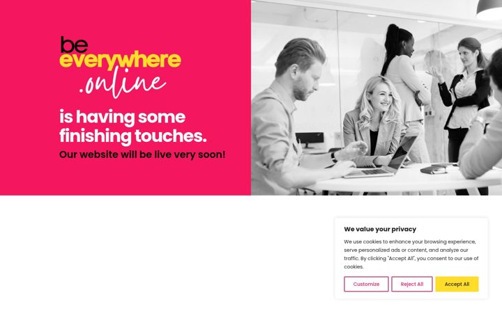 Screenshot of beeverywhere.online