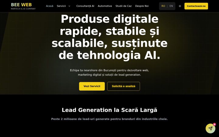 Screenshot of beeweb.eu