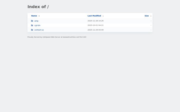 Screenshot of beewellnutrition.net