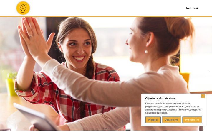 Screenshot of beez-bih.com