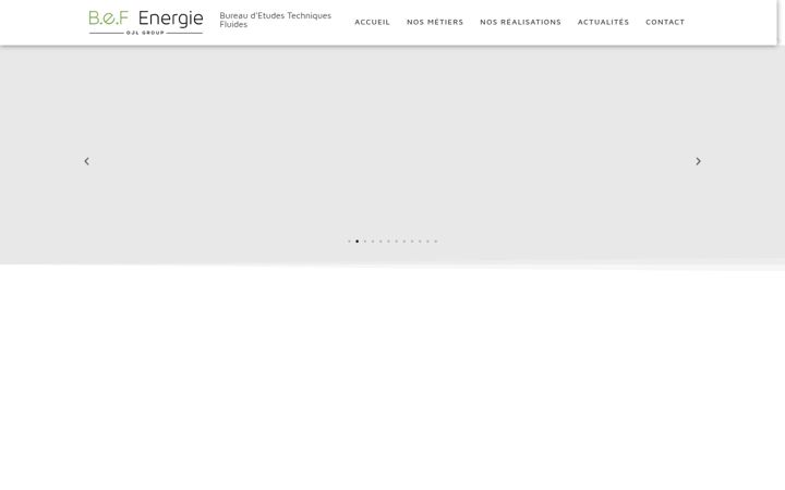 Skärmbild av bef-energie.fr