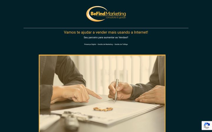 Screenshot of befind.net.br