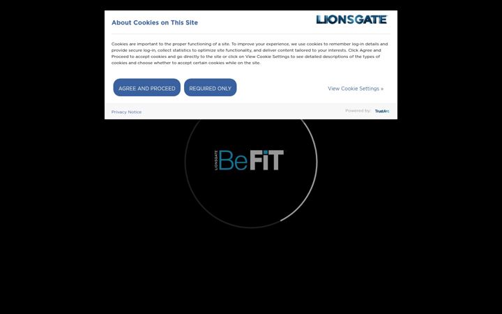 Screenshot of befit.com