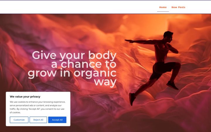 Screenshot of befitwell.net