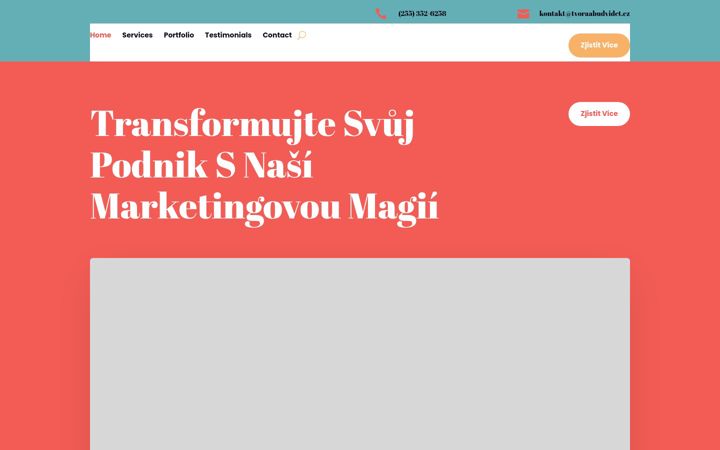 Screenshot van befreemarketing.cz