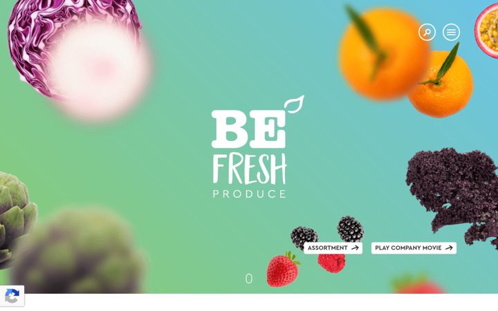 Screenshot of befreshproduce.com