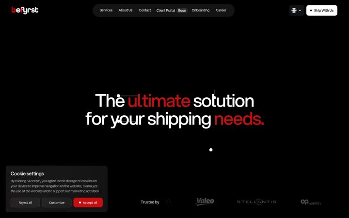 Screenshot of befyrst.com