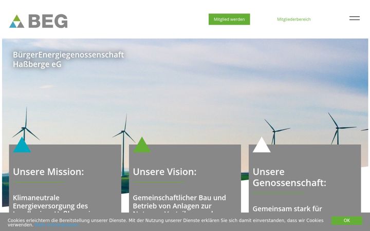 Screenshot of beg-hassberge.de