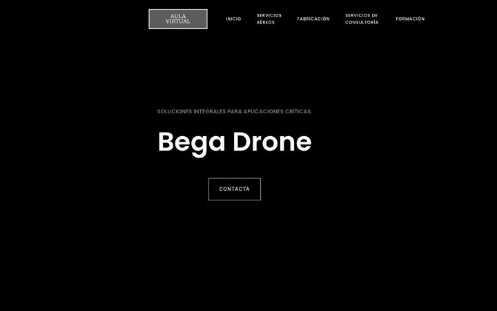 Screenshot of begadrone.es
