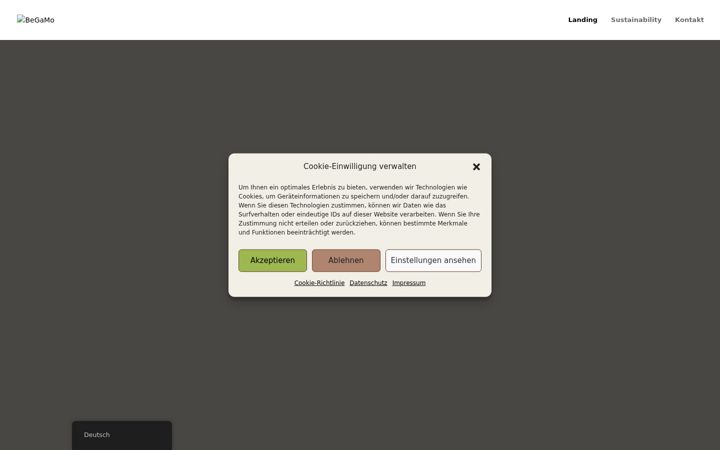Screenshot of begamo.com