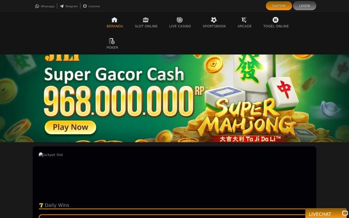 Screenshot of begawan4d.net