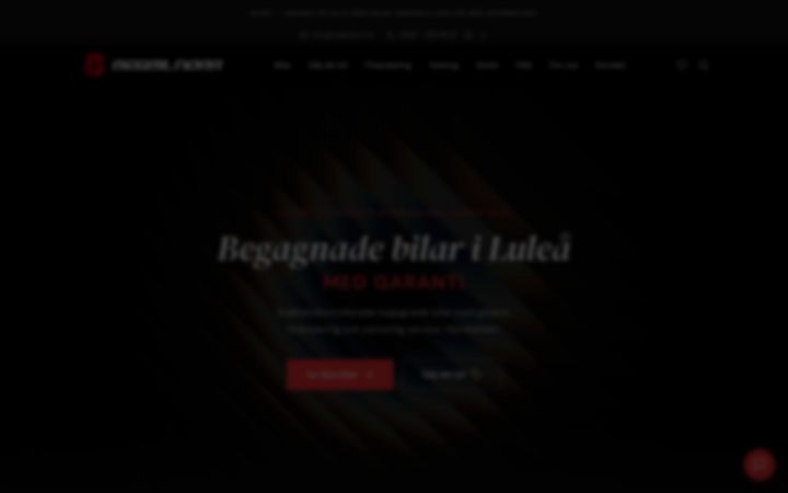 Screenshot of begbilnorr.se