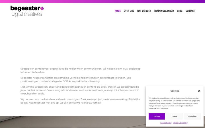 Képernyőkép: begeester.nl