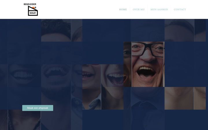 Screenshot of begeleideropmaat.nl