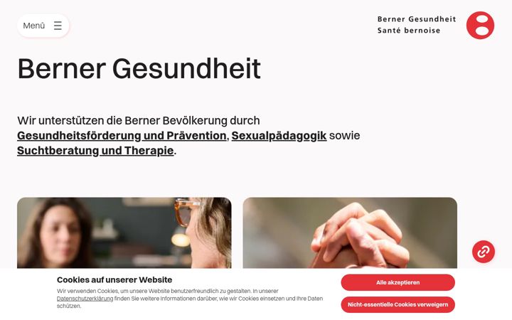 Screenshot of beges.ch