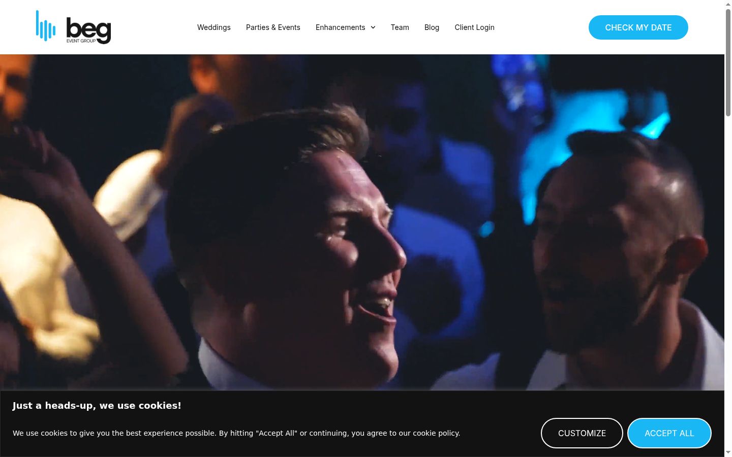 Screenshot tal-banner tal-kunsens muri qabel kwalunkwe interazzjoni