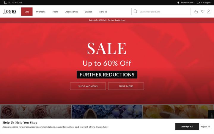 Screenshot of beghins.co.uk