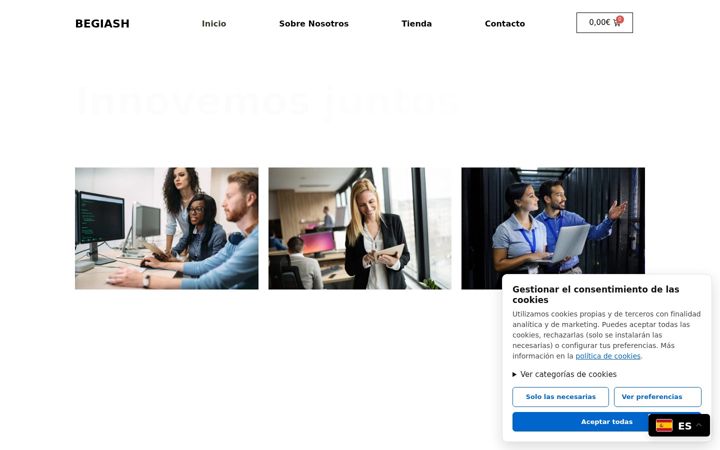 Screenshot of begiash.com