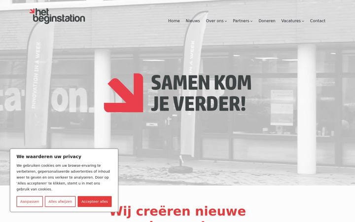 Képernyőkép: beginstation.nl