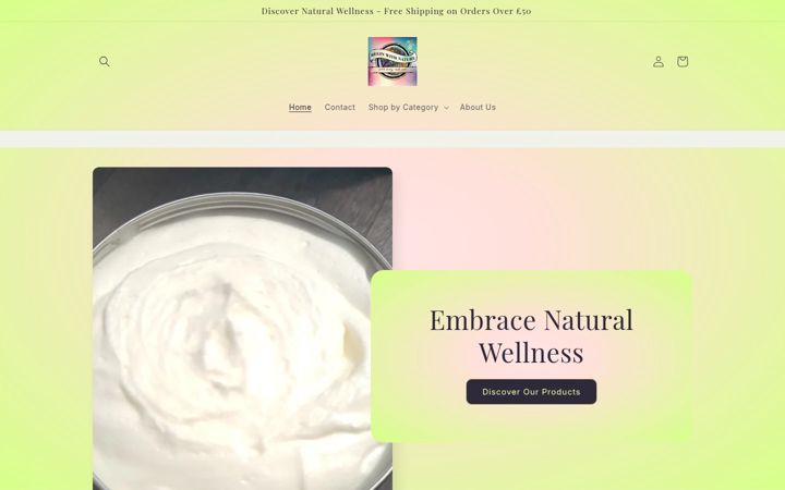 Screenshot of beginwithnature.co.uk