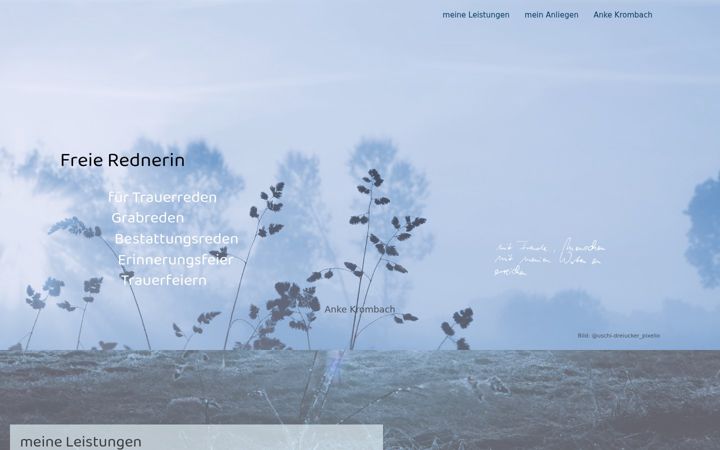 Képernyőkép: begleitende-worte.de