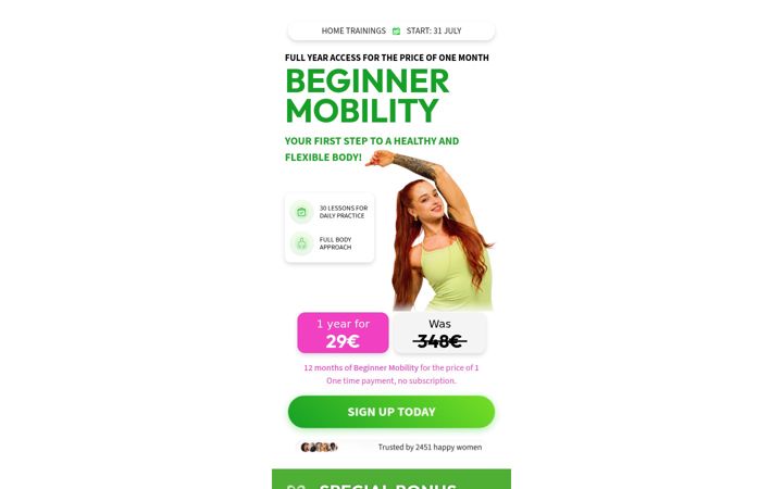 Screenshot of begmobility.online