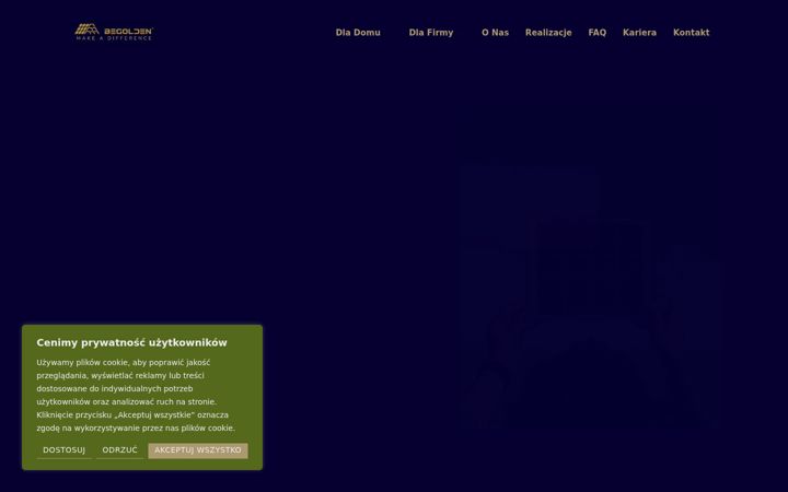 Captura de pantalla de begolden.com.pl