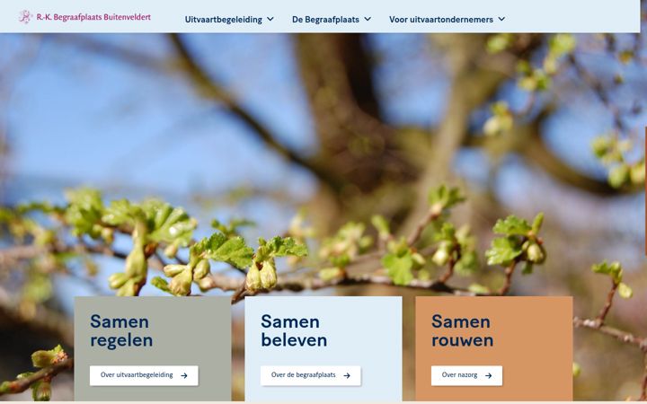 Képernyőkép: begraafplaats-buitenveldert.nl
