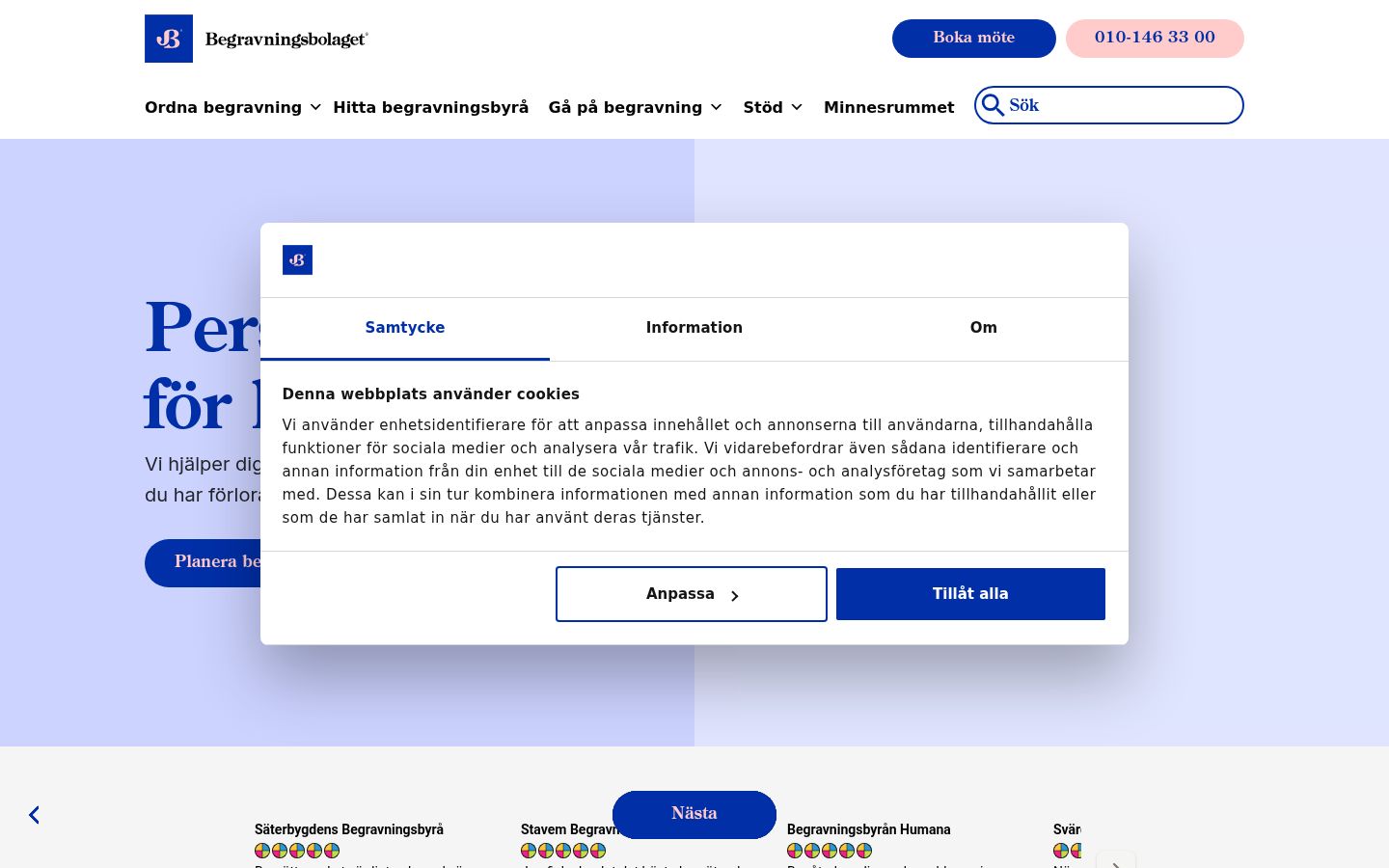 Snímek obrazovky baneru souhlasu zobrazeného před jakoukoli interakcí