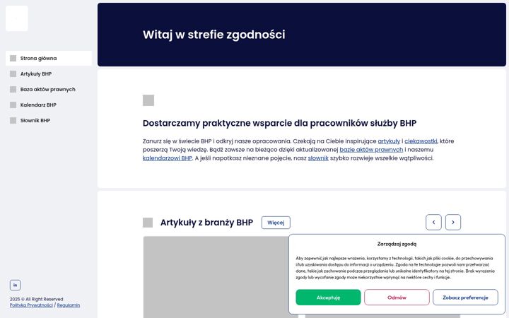 Screenshot of behappe.pl