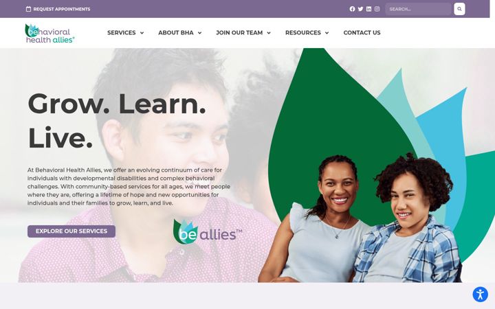 Screenshot of behavioralhealth.org