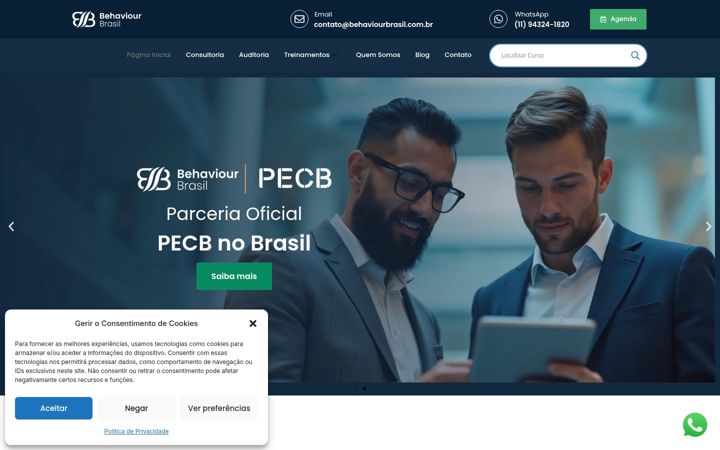 Screenshot of behaviourbrasil.com.br