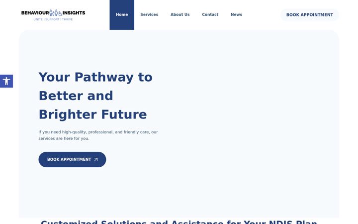 Screenshot of behaviourinsights.com.au