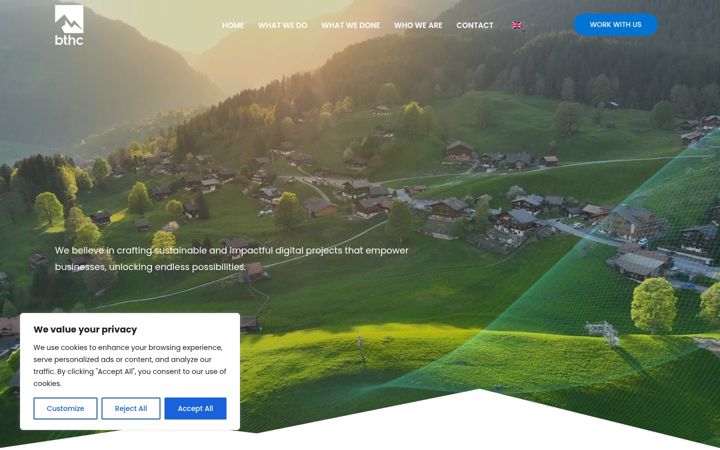 Screenshot of behind-the-hills.com