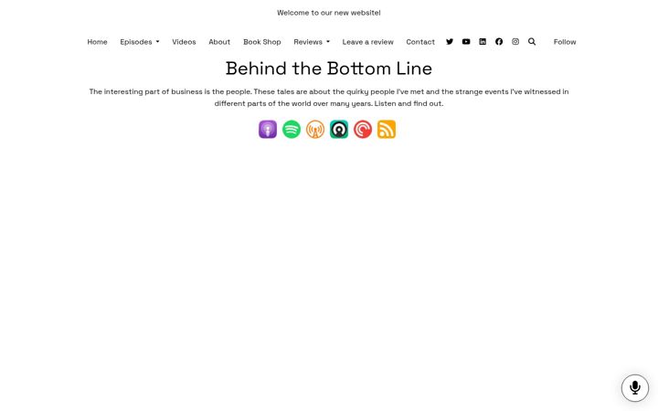 Screenshot of behindthebottomline.com