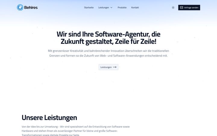 Screenshot of behires.com