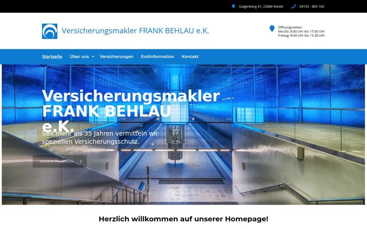 Екранна снимка на behlauvm.de